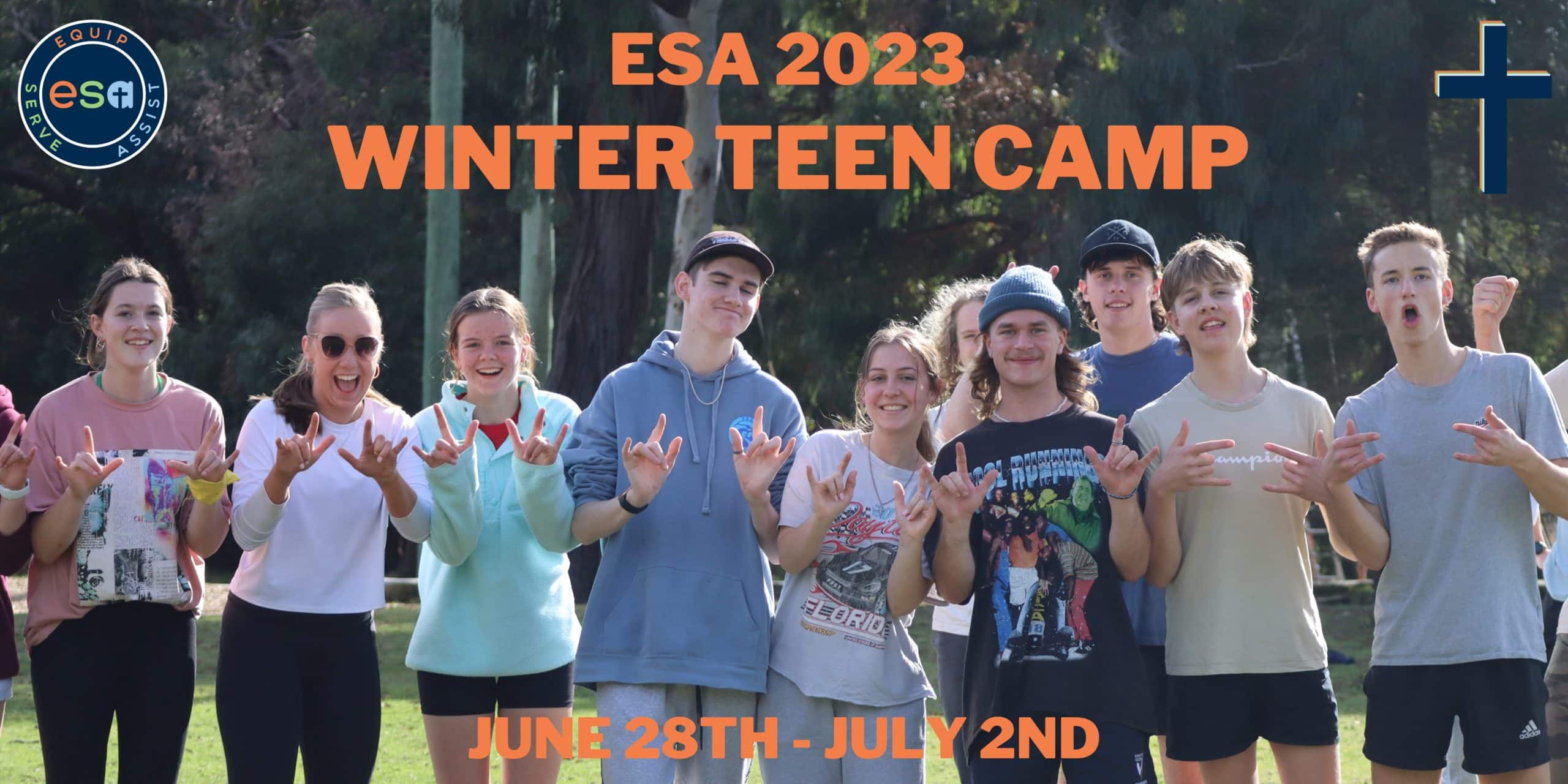 2023 ESA WINTER TEEN CAMP 28th June2nd July ESA Country Ministries